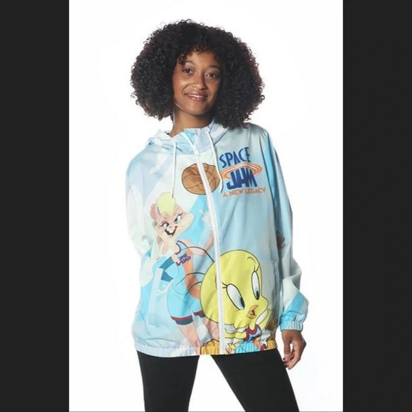 Looney Tunes • Space Jam Windbreaker Jacket - Picture 1 of 8
